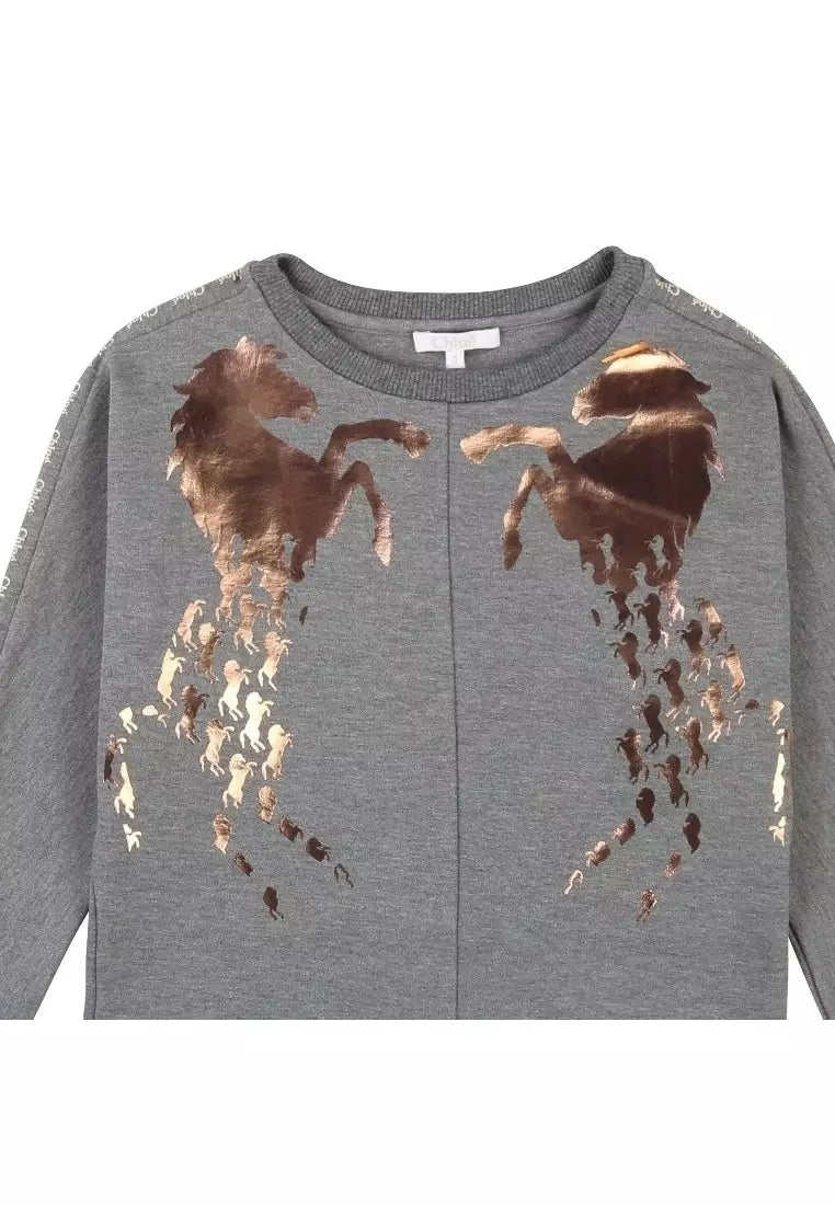 Chloé Sweatshirt with Chloé Horse Signature