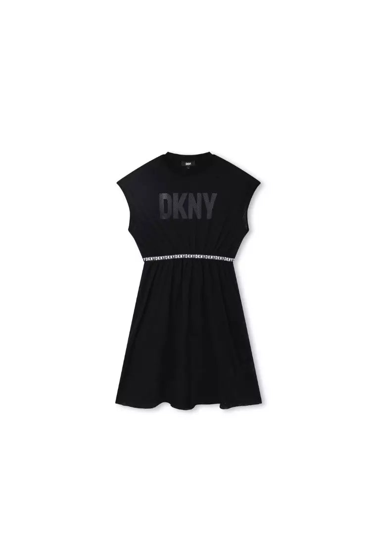 DKNY GIRLS DRESS MULTI