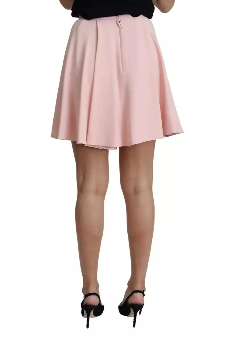 Dolce & Gabbana Pleated A-line Mini Skirt