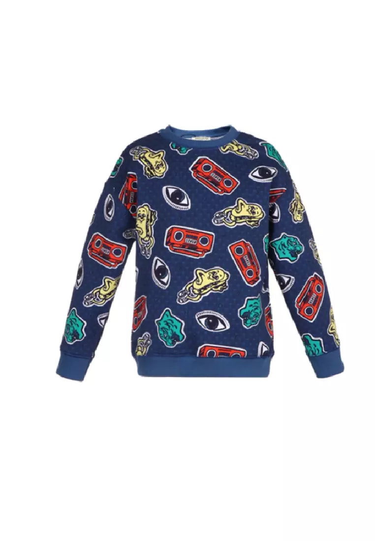 KENZO KIDS KENZO TIGER UNISEX SWEATSHIRT