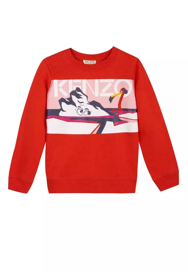 KENZO KIDS KENZO TIGER UNISEX SWEATSHIRT