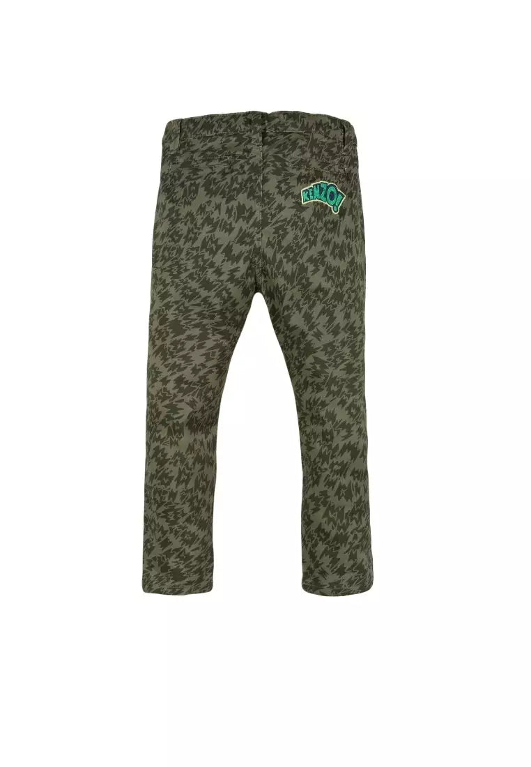 KENZO TEEN BOYS LONG PANTS