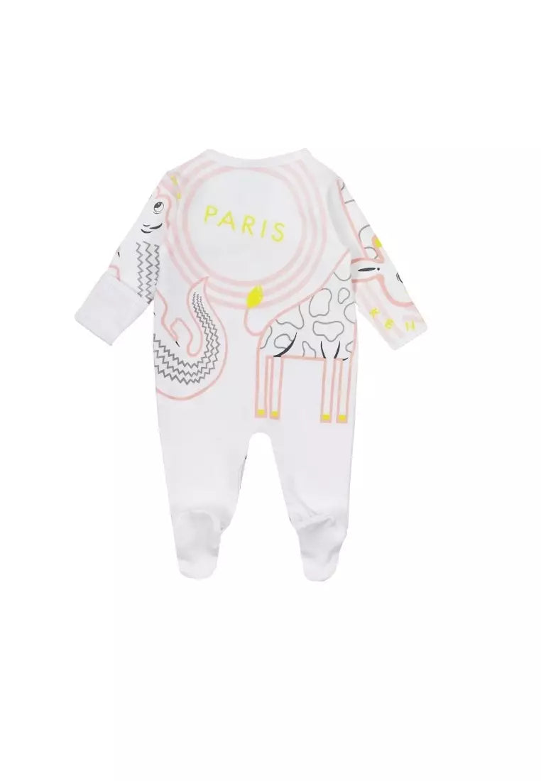 KENZO BABY GIRLS ROMPER