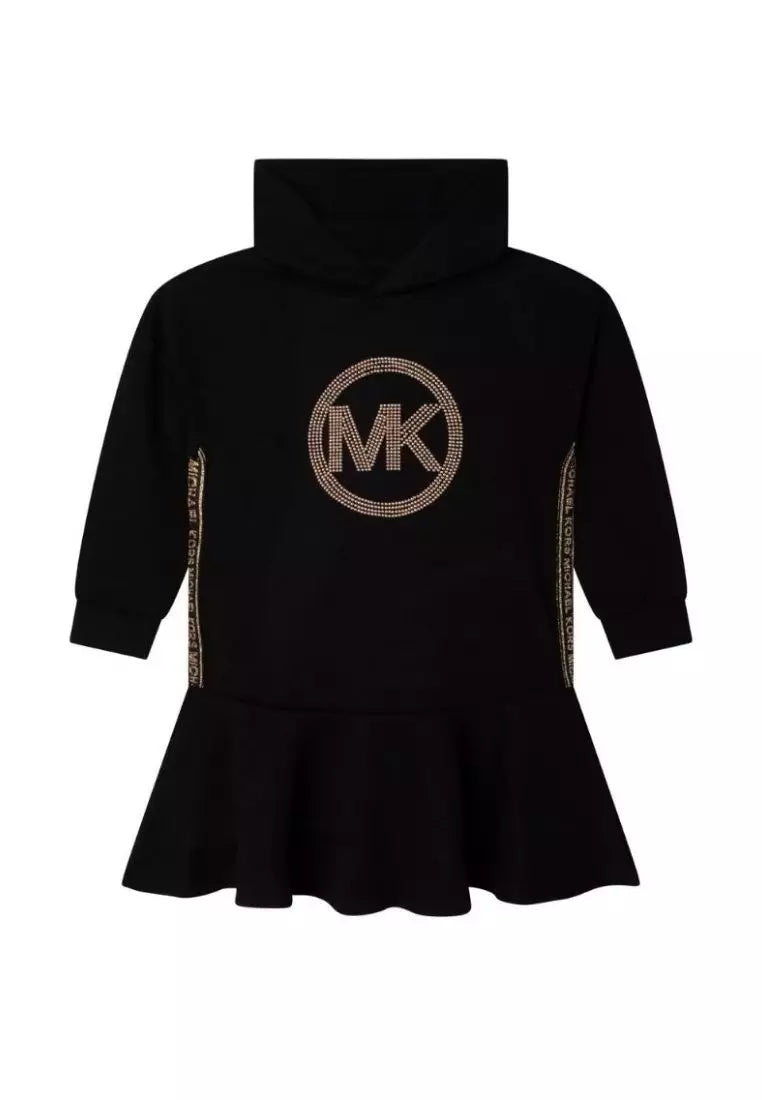 MICHAEL KORS GIRLS HOODED DRESS