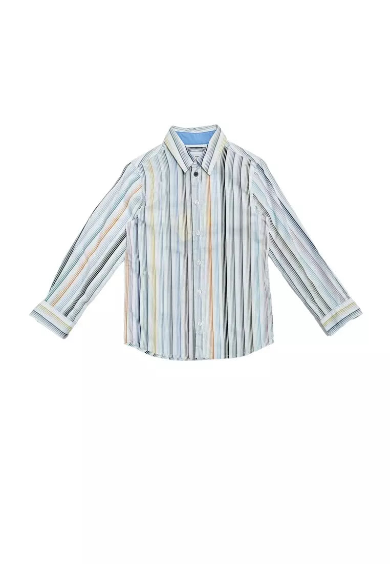 PAUL SMITH JUNIOR BOYS LONG SLEEVE SHIRT