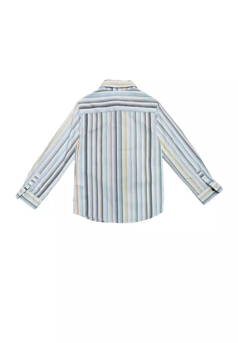 PAUL SMITH JUNIOR BOYS LONG SLEEVE SHIRT